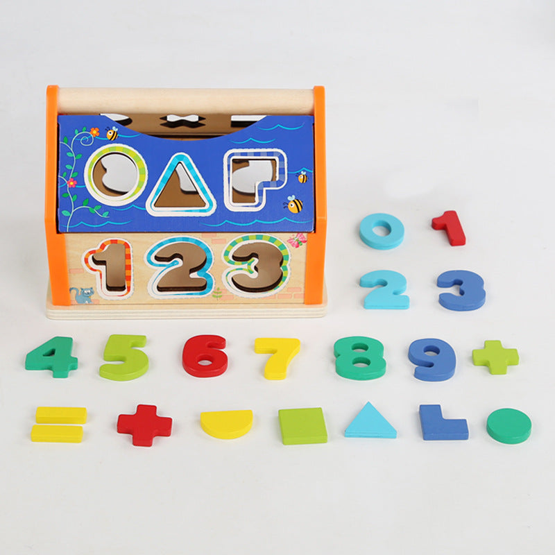 Children's wooden blocks