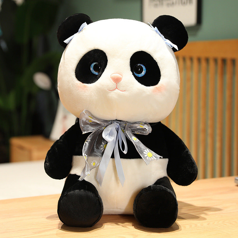 New Cute Plush Rose Knot Panda