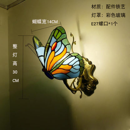 European and American Style Butterfly Corridor Wall Lamp