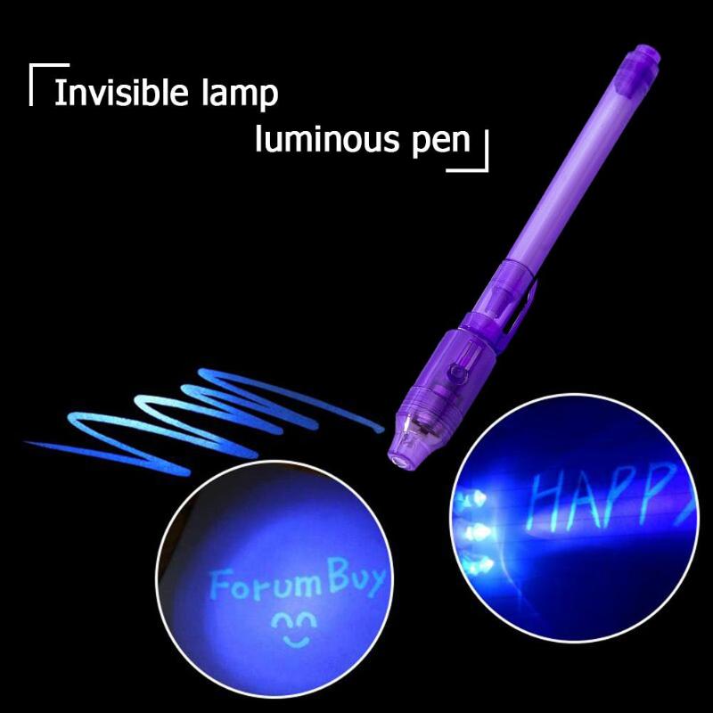 2 in 1 Luminous Light Invisible Ink Pen