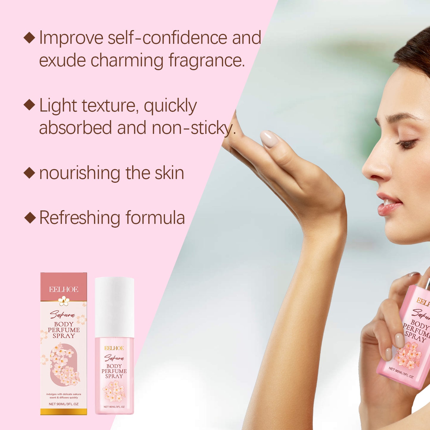 Cherry Blossom Body Perfume Spray
