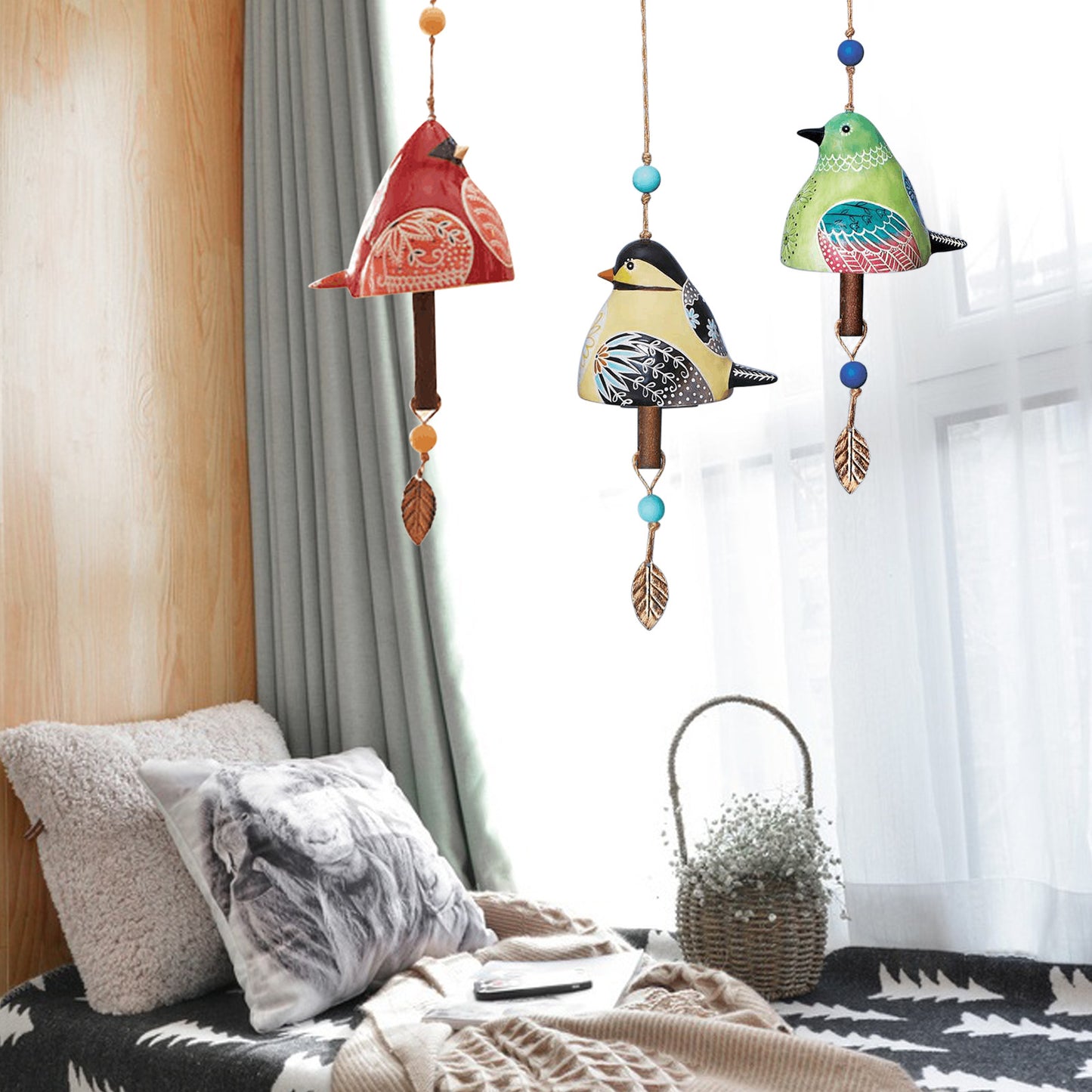BIRD SONG BELL Resin Handicraft Wind Chime