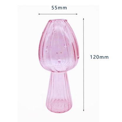 Glass Mushroom Vase
