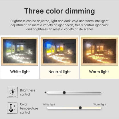 Anime Light Painting Moon Lamp