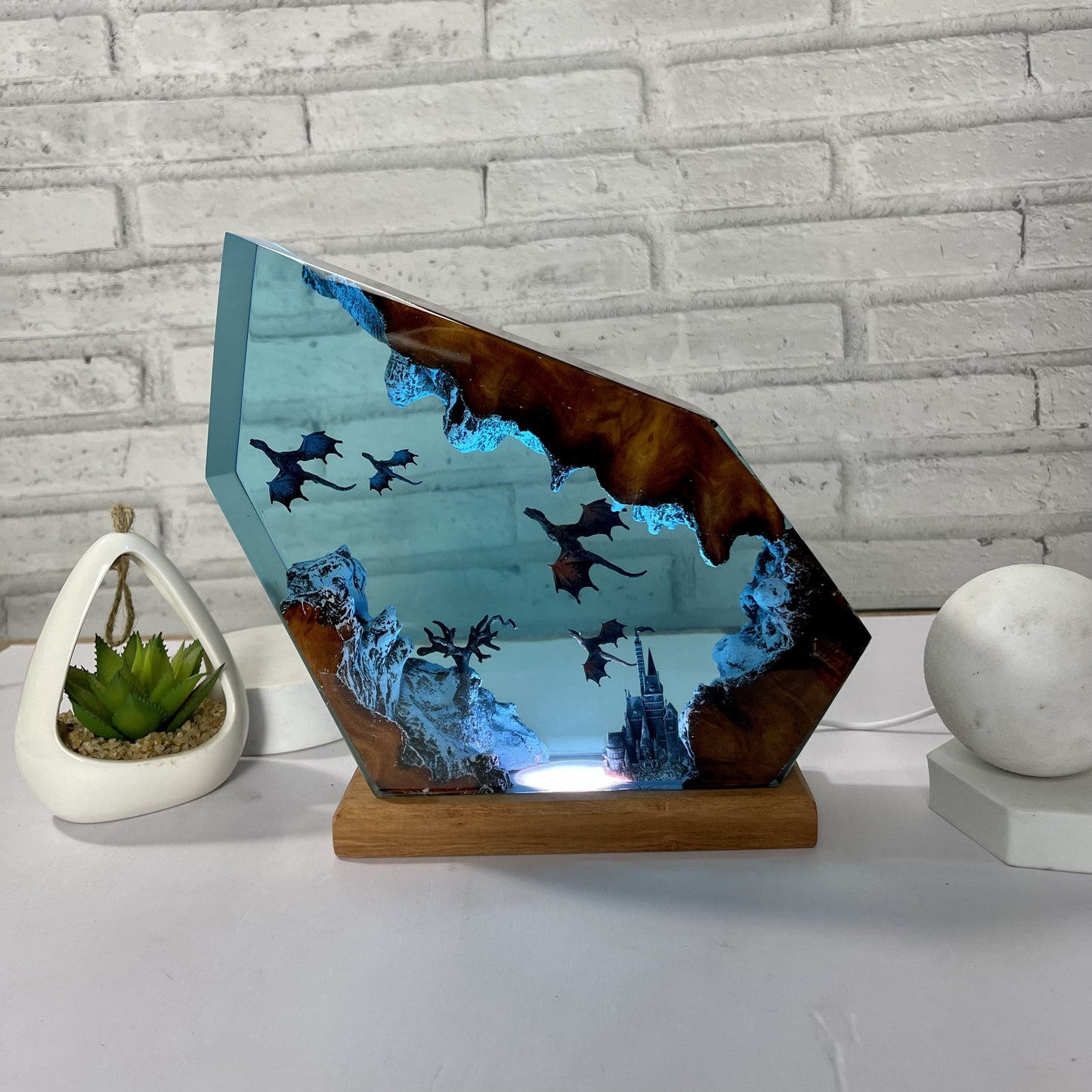 3D Dragon Desk Lamp