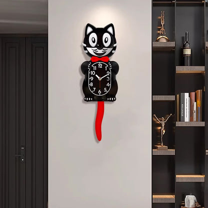 New Hot American Classic Kit Cat Clock