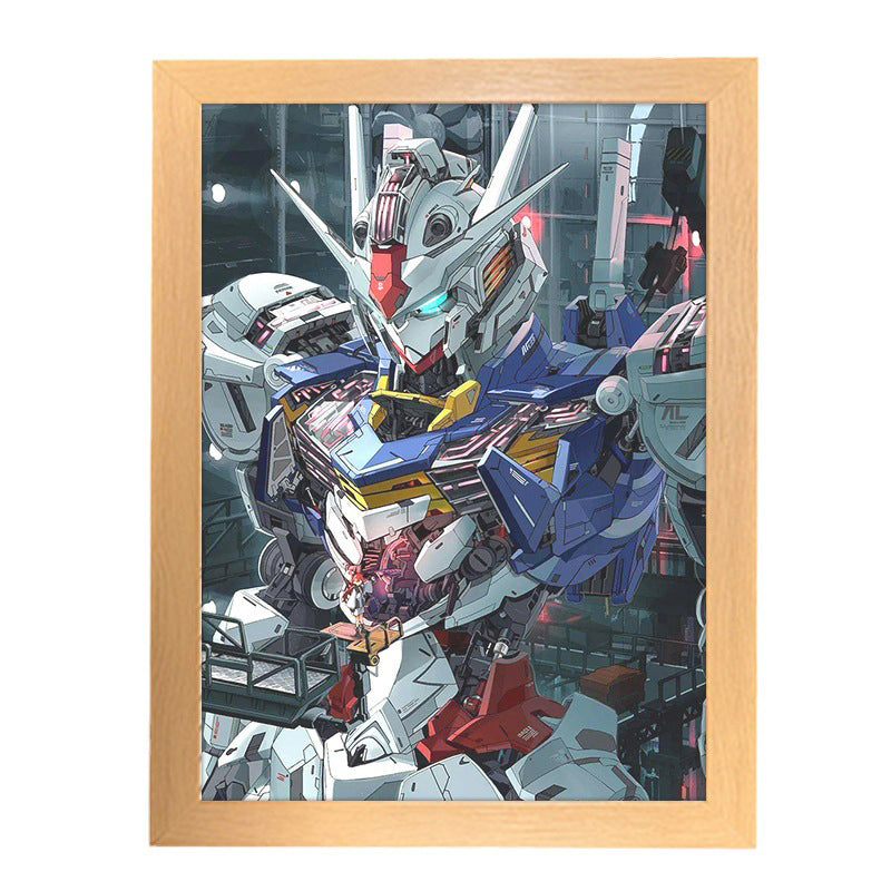 Anime Light Painting Moon Lamp