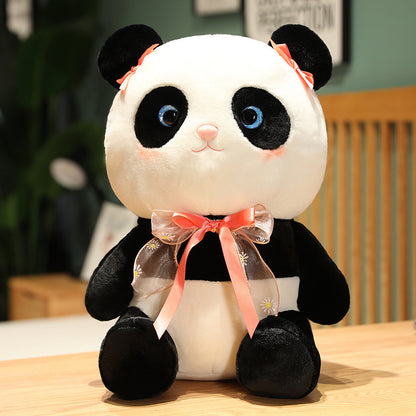 New Cute Plush Rose Knot Panda