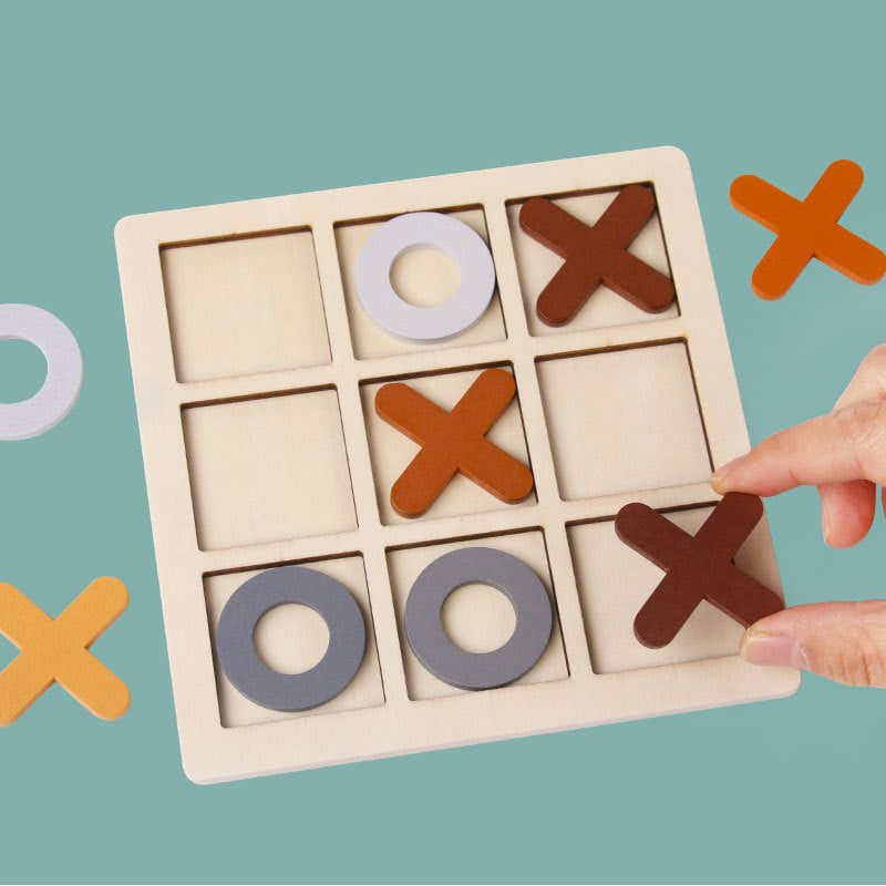 Wooden tic-tac-toe Toy Gift