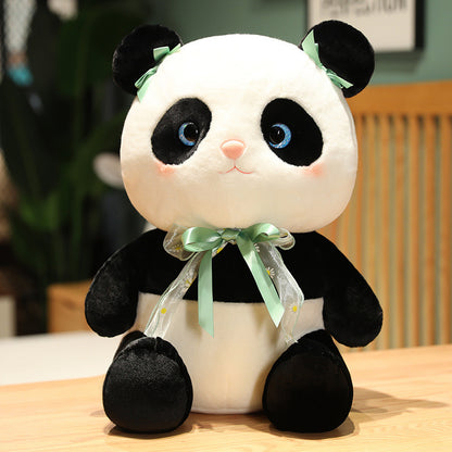 New Cute Plush Rose Knot Panda