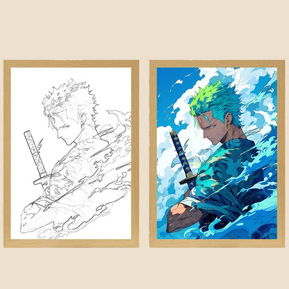 One Piece Creative Photo Frame Night Light