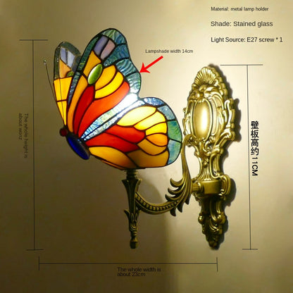 European and American Style Butterfly Corridor Wall Lamp