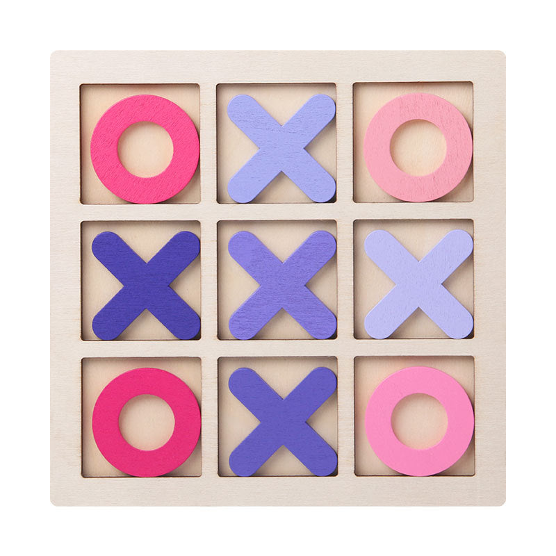 Wooden tic-tac-toe Toy Gift