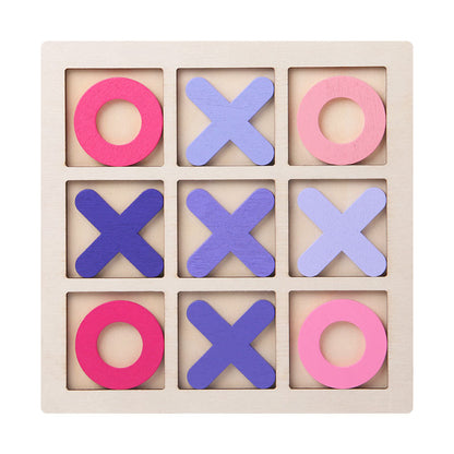 Wooden tic-tac-toe Toy Gift