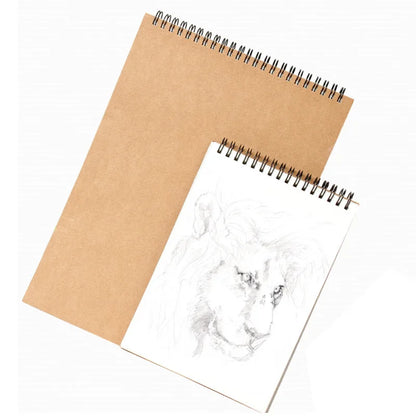 Brief kraft paper sketch book