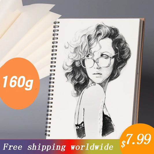 Graffiti Soft Cover Black Paper Sketch