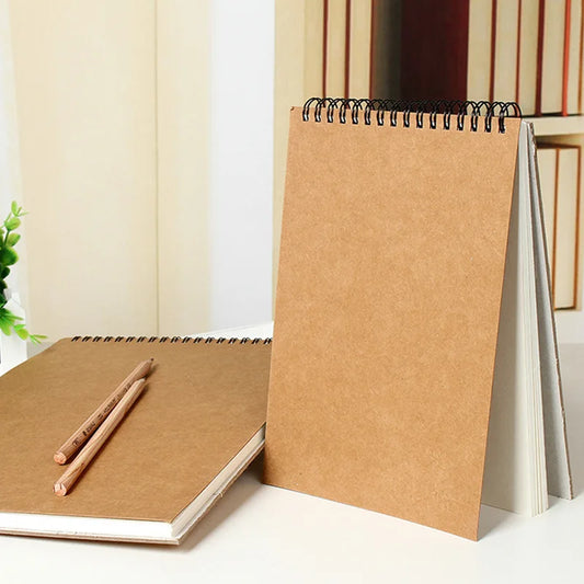 Brief kraft paper sketch book