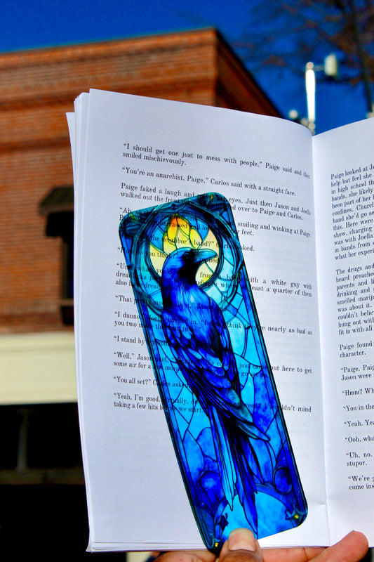 Wise Raven Bookmark