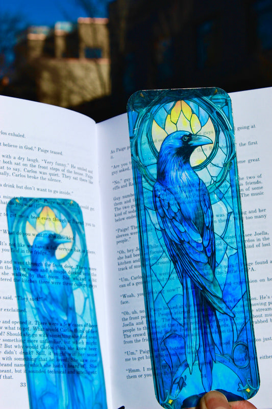 Wise Raven Bookmark