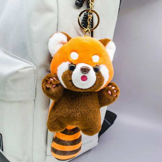 Red Panda Plushie Pendant Keychain