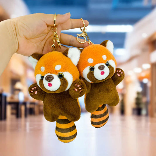 Red Panda Plushie Pendant Keychain