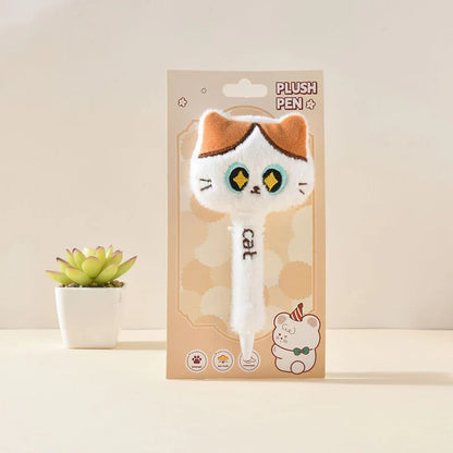 Plush Cat Gel Pens