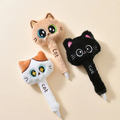 Plush Cat Gel Pens