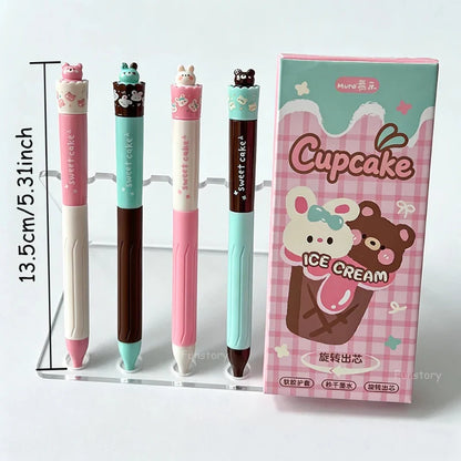 Kawaii Cupcake Cuties Gel Pens 4PCS