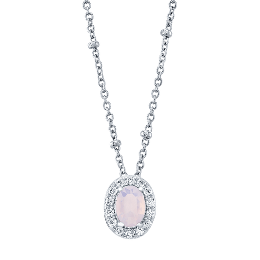 Tourmaline Birthstone Necklace (October)
