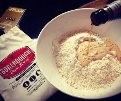 Roasted Garlic Flavor Soberdough Brew Bread Baking Kit