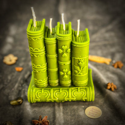 Books of Magic Candle Spell Kit - Learning, Writing & Creativity