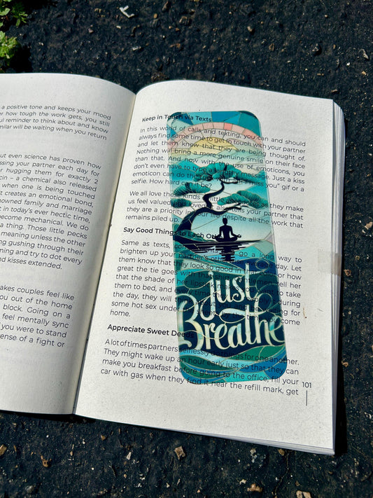 Just Breathe Bookmark