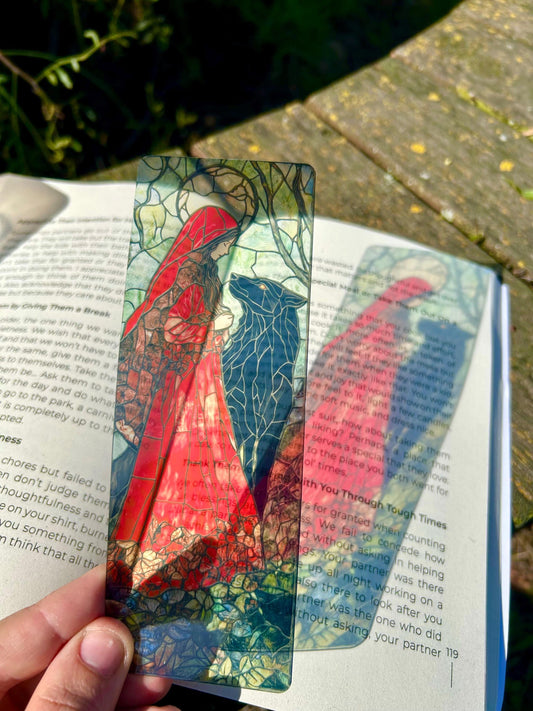 Red Riding Hood & Wolf Bookmark