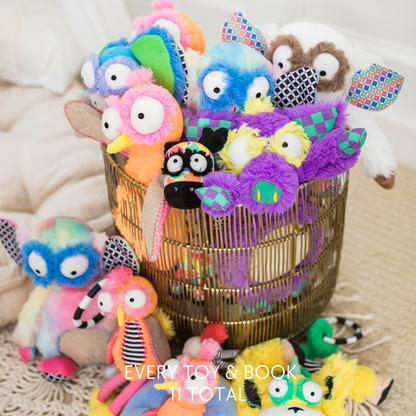 Inklings Baby Ultimate Plush Toy & Board Book Bundle - All 8 characters | Baby Shower Gift Set