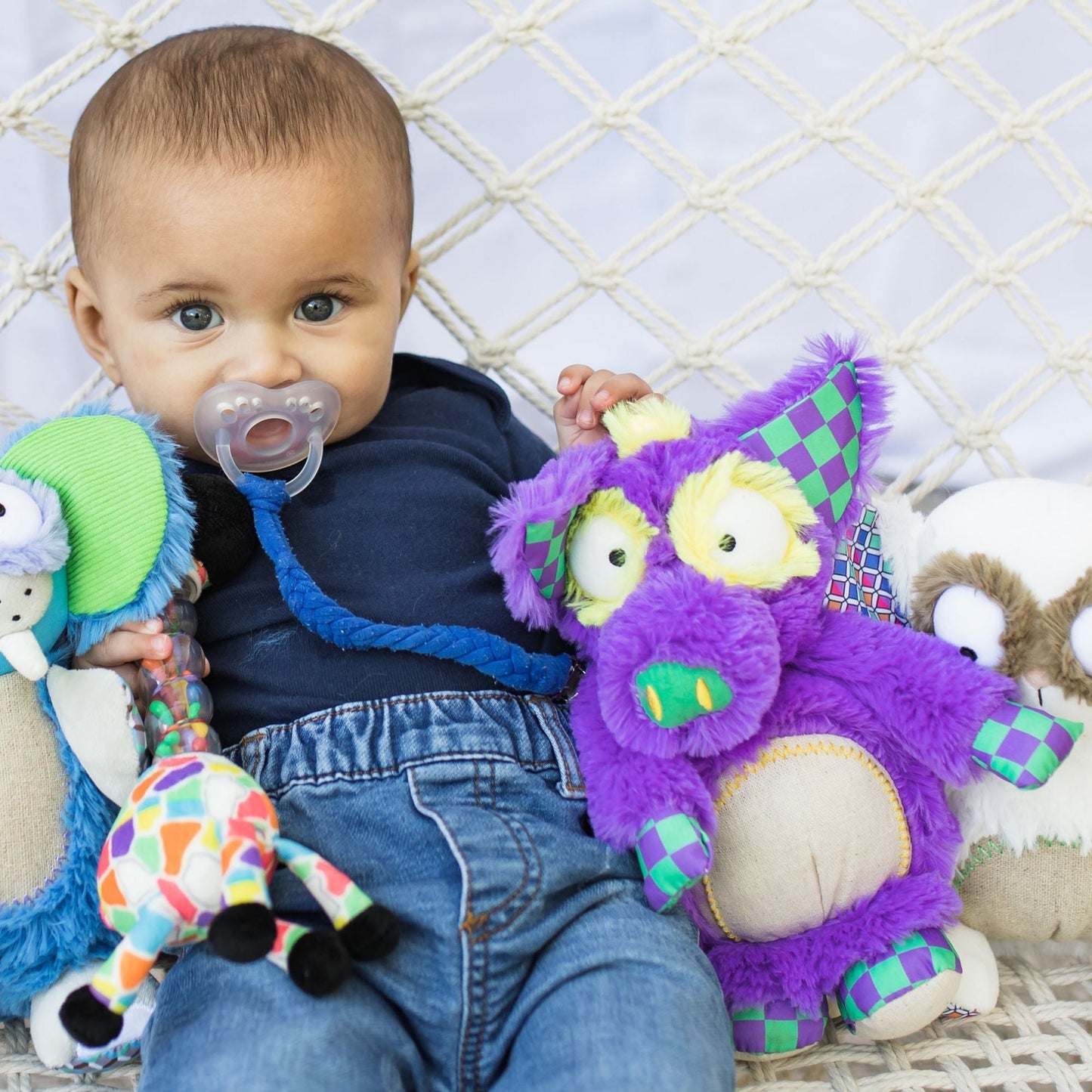 Inklings Baby Digby Plush Toy & Board Book Gift Set - Sensory Stuffed Animal | Unique Baby Gift | Ages 0+