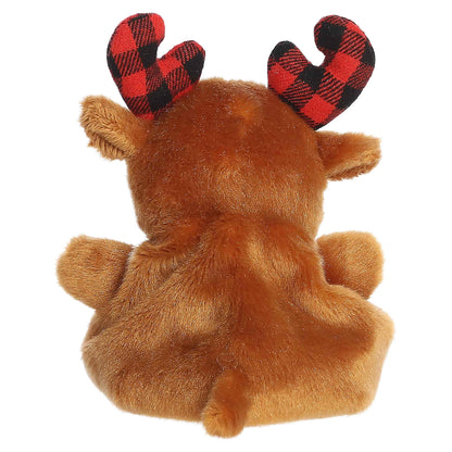 Clove Plaid Moose Palm Pal