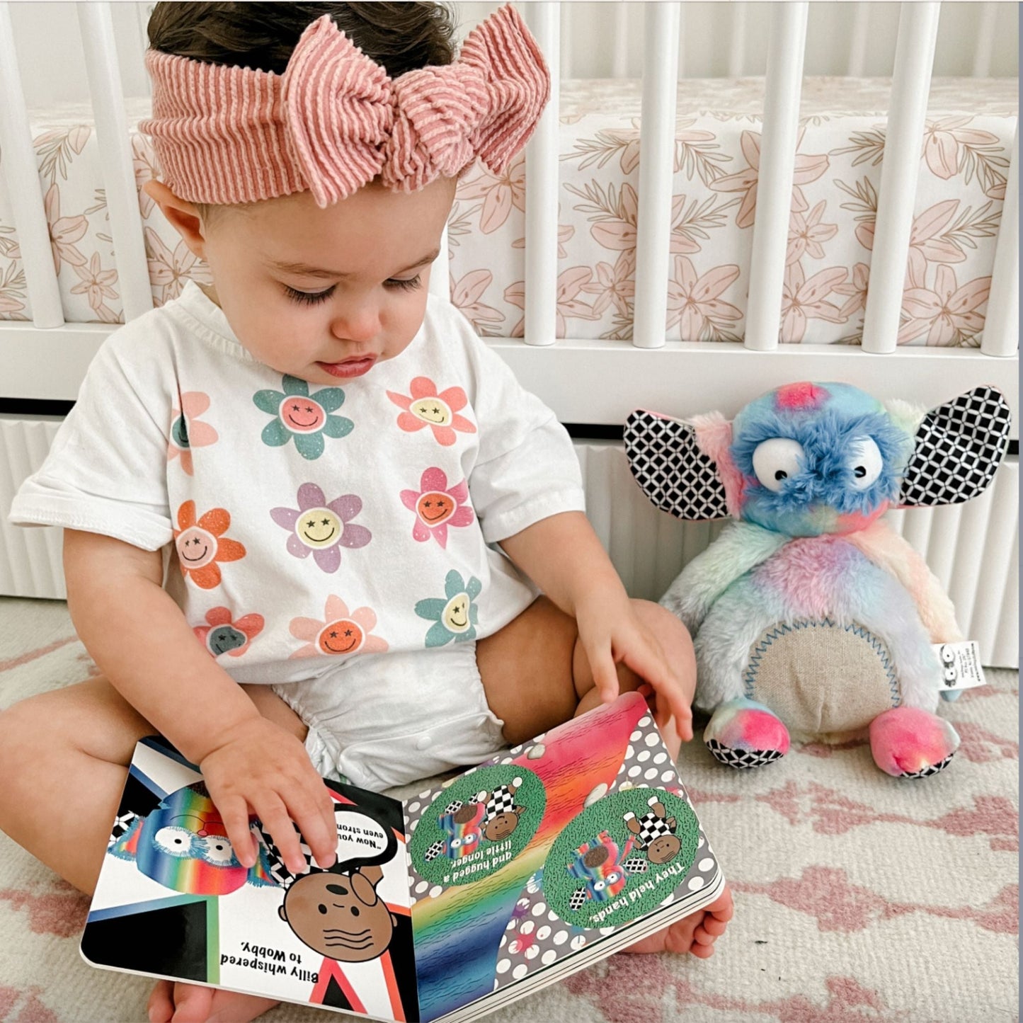 Rainbow Wobby Inklings Plush Toy & Board Book Gift Set