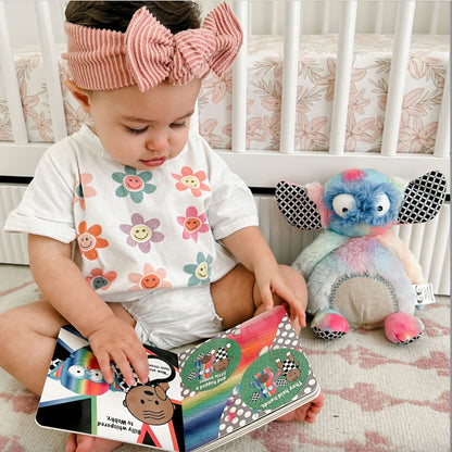 Rainbow Wobby Inklings Plush Toy & Board Book Gift Set