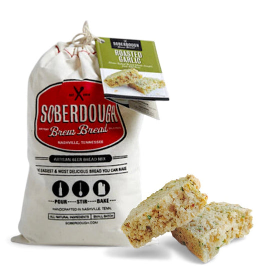 Roasted Garlic Flavor Soberdough Brew Bread Baking Kit